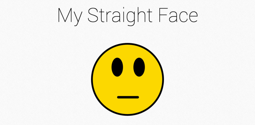 Straight Faced Smiley Emoticon Face Clip Art PNG
