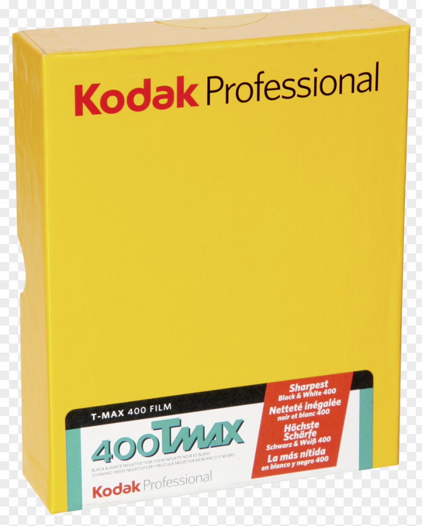 Camera Photographic Film Kodak T-MAX Sheet Black And White PNG