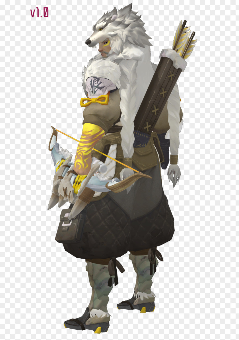 Gray Wolf Hanzo Overwatch Fan Art PNG wolf art, others clipart PNG