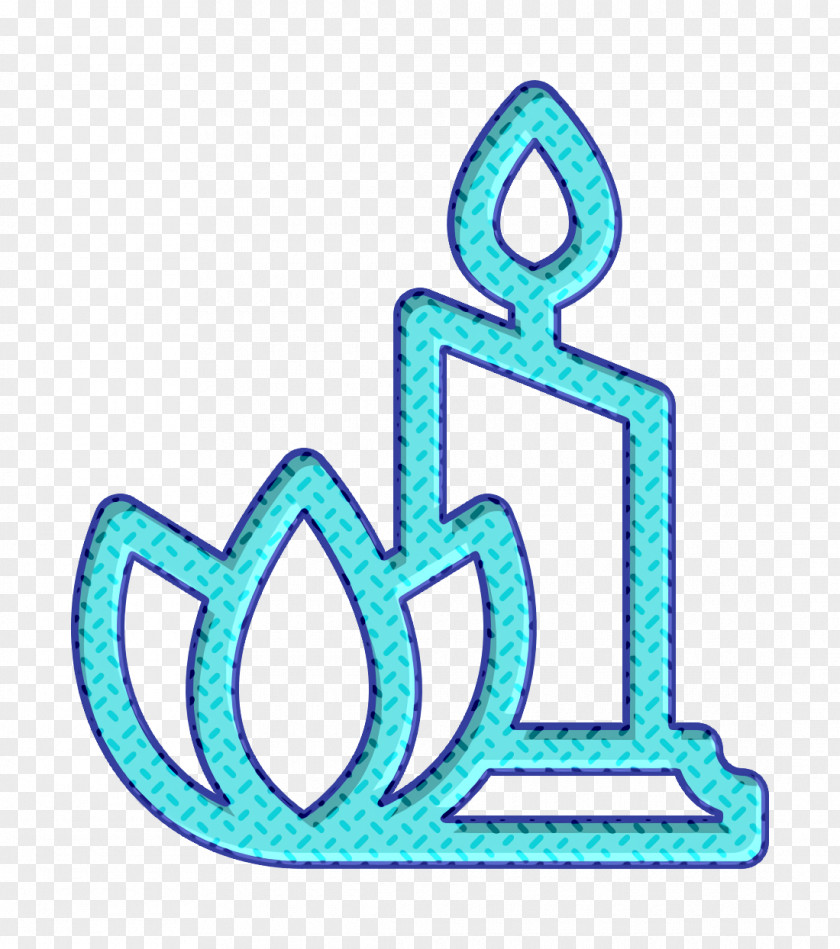 Lotus Icon Candles Sauna PNG