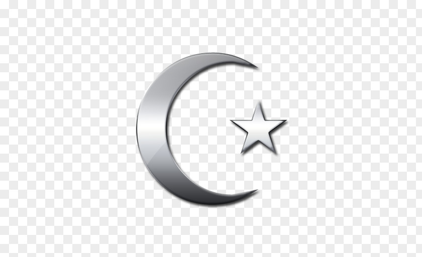 MOON AND STAR Negativity Removal Symbol Silver Crescent PNG