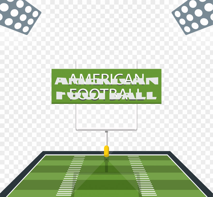 American Football Field Tablet Stock Photography PNG