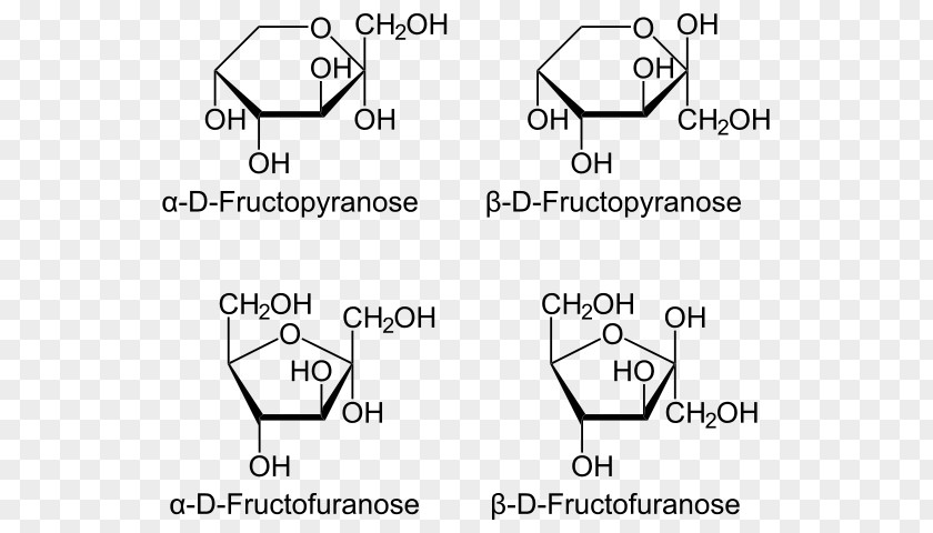 Fructose Haworth Projection Psicose Mannose Glucose PNG
