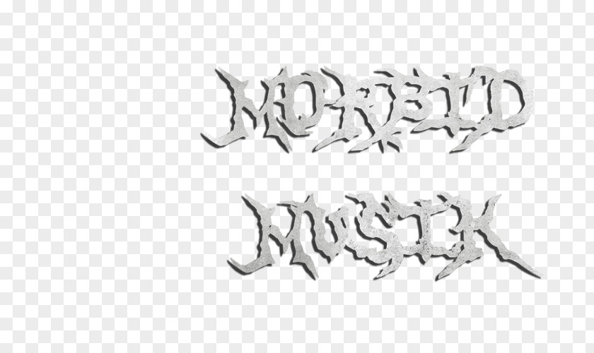 Morbid Flyer Sketch Font Product Logo Calligraphy PNG