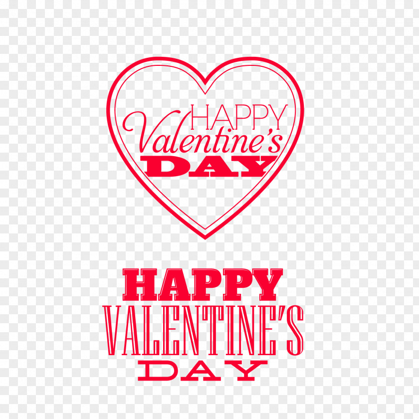 Happy Valentine's Day WordArt Valentines Holiday PNG
