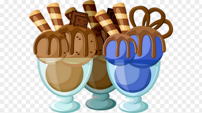 Ice Cream Chocolate Cake Frosting & Icing PNG