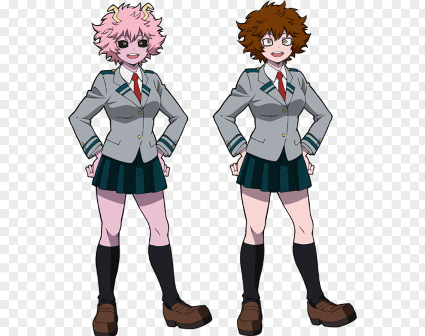 My Hero Academia Characters T-shirt Cosplay Class 1-A Dakimakura PNG