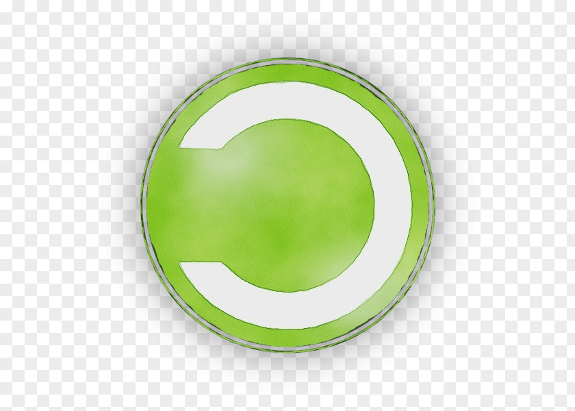 Oval Symbol Green Circle Logo Font PNG