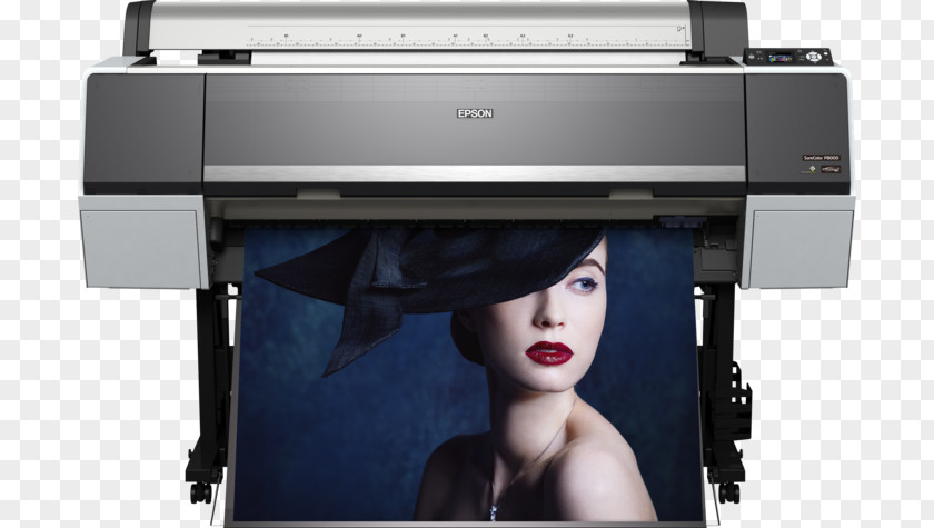 Printer Inkjet Printing Epson SureColor P8000 Wide-format PNG