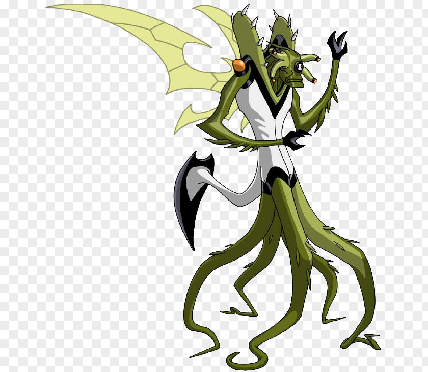 Stinkfly Four Arms Nanomech Ben 10 Cannonbolt PNG