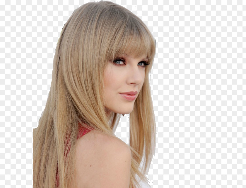 Taylor Swift Bangs Hairstyle Red Singer-songwriter PNG