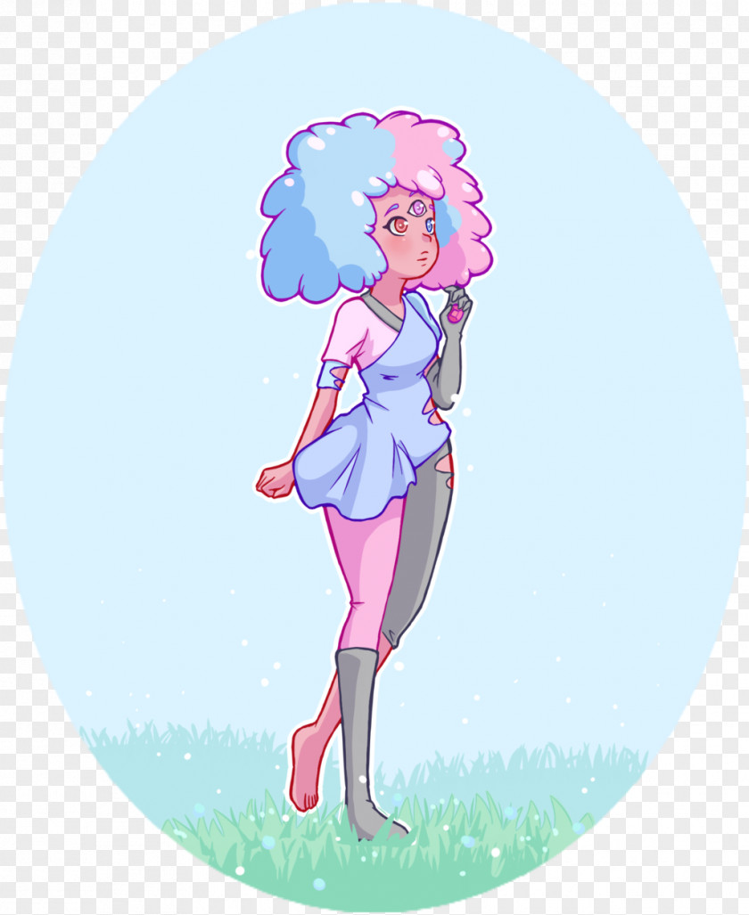 Cotton Candy Garnet Fan Art PNG