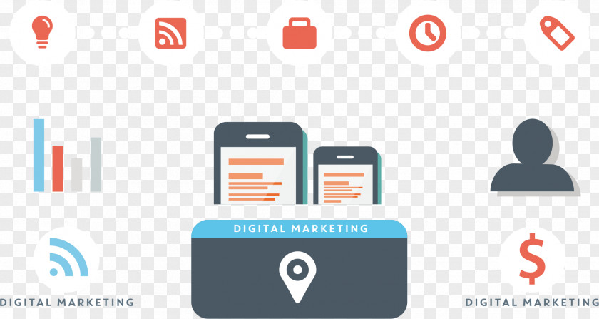 Digital Marketing Data Icon PNG