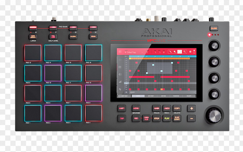 Musical Instruments Akai MPC Professional Live Ableton Sampler Touch PNG