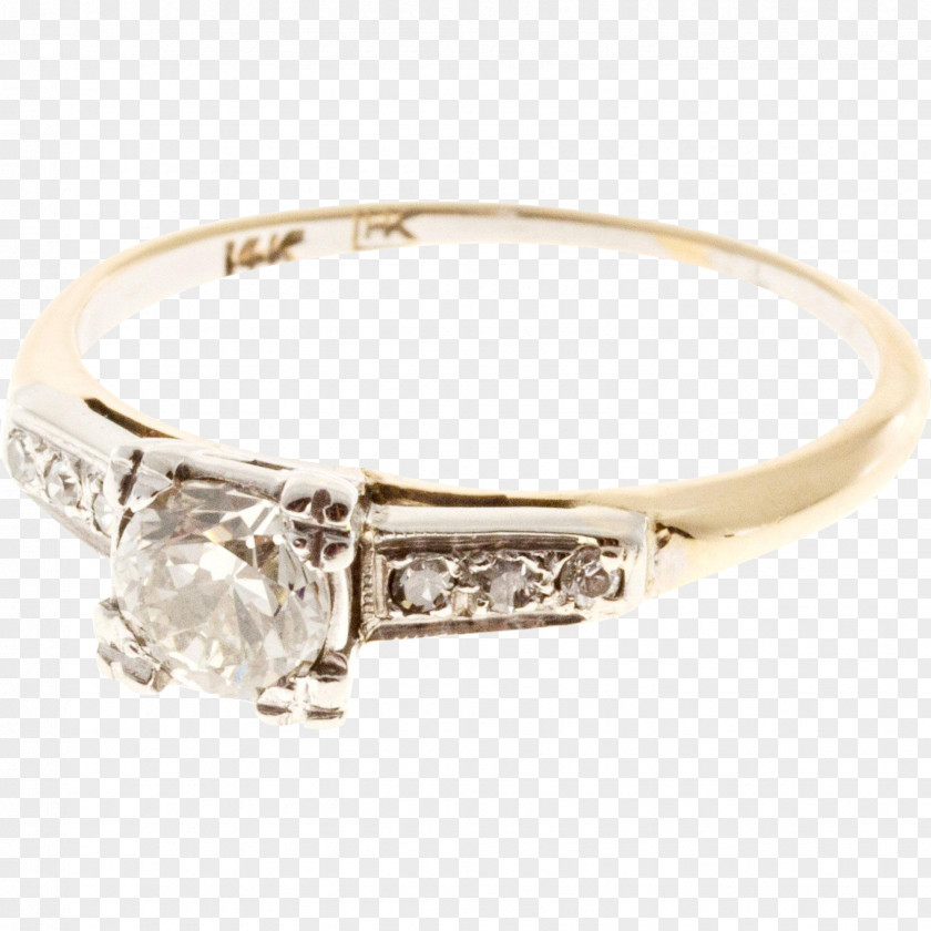 Wedding Ring Gold Engagement Diamond PNG