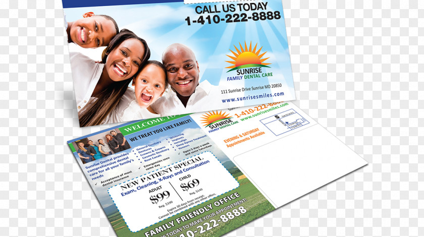 Advertising Post Cards Dentistry Mail PNG