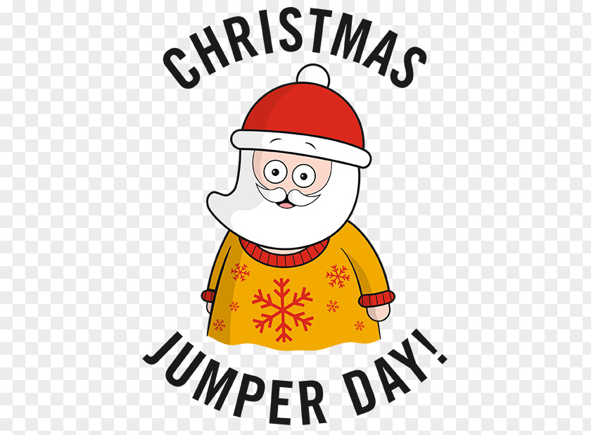 Christmas Jumper Day Santa Claus Clip Art Human Behavior Product PNG