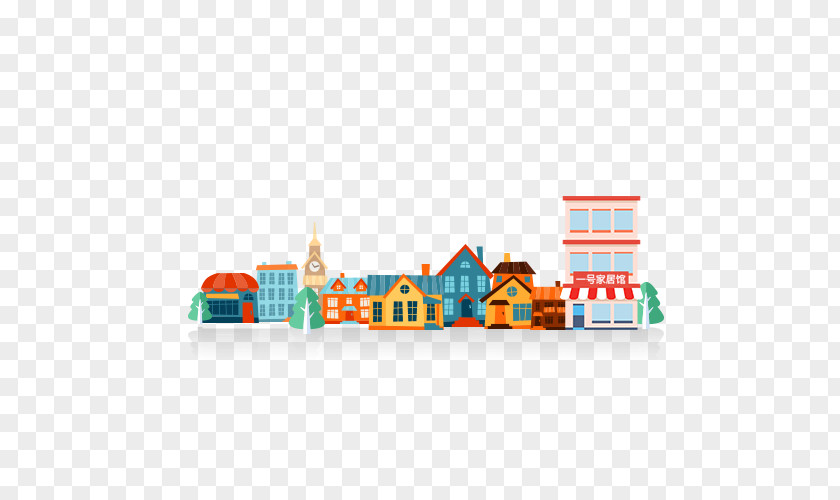 City Area Pattern PNG