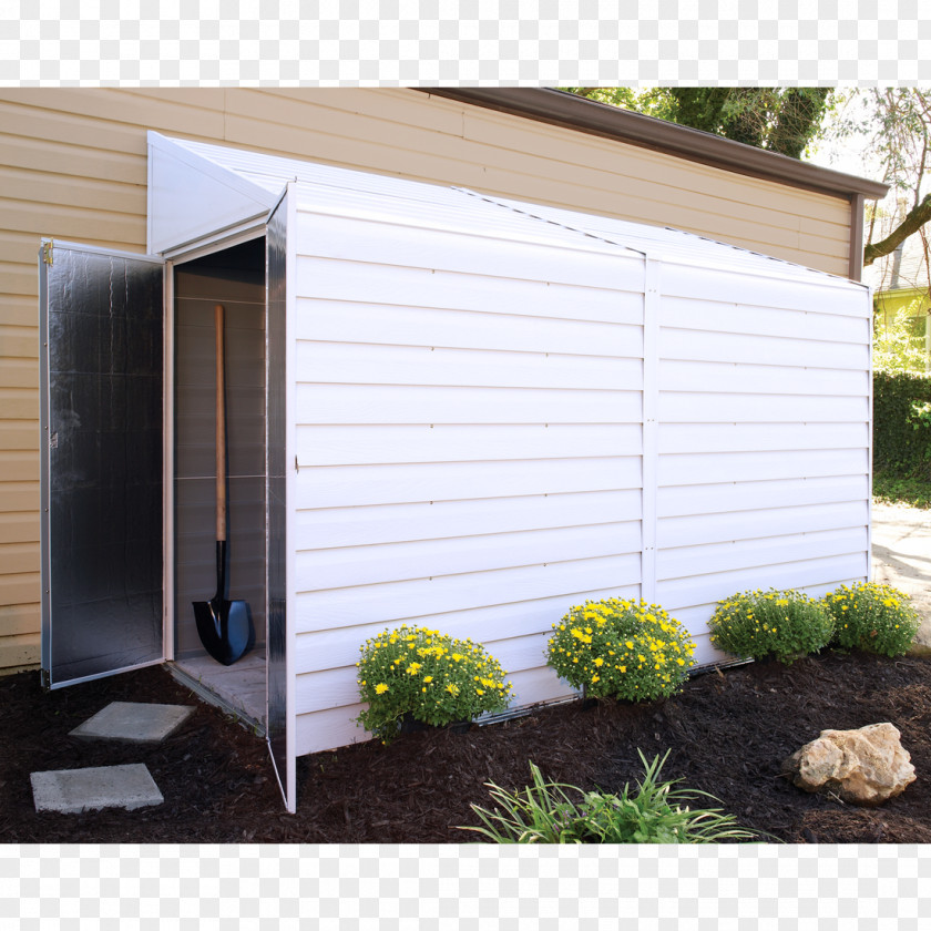 Garden Shed Lean-to Building Arrow Yardsaver PNG