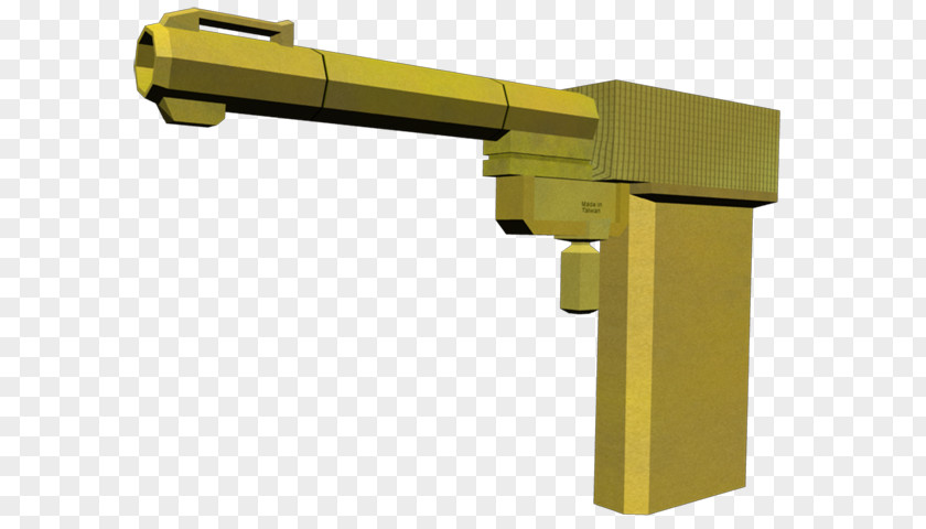 Gold Gun Ammunition Firearm James Bond Cylinder PNG