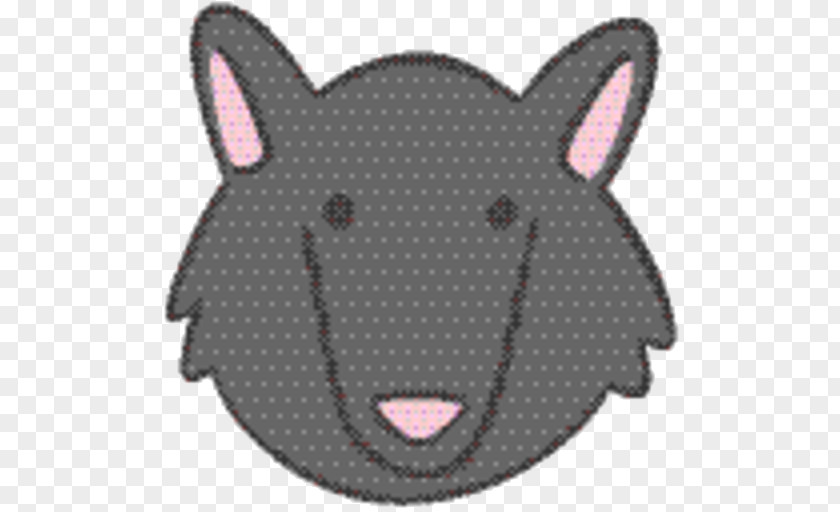 Horse Pig Snout Pattern Pink M PNG