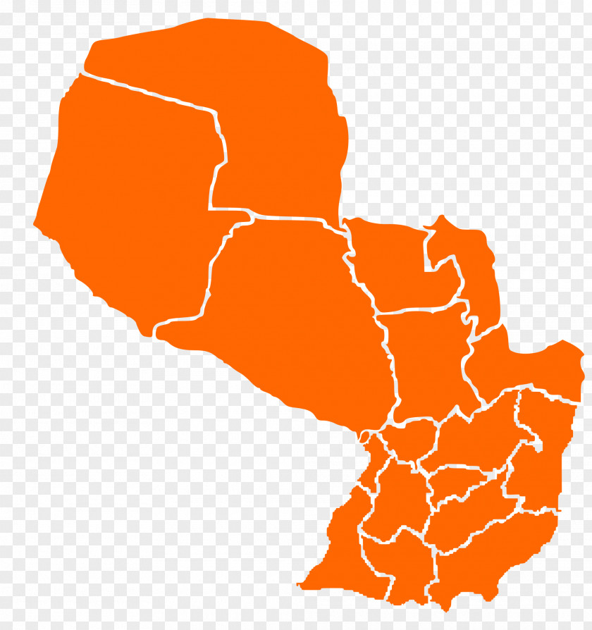 Map Paraguay World PNG