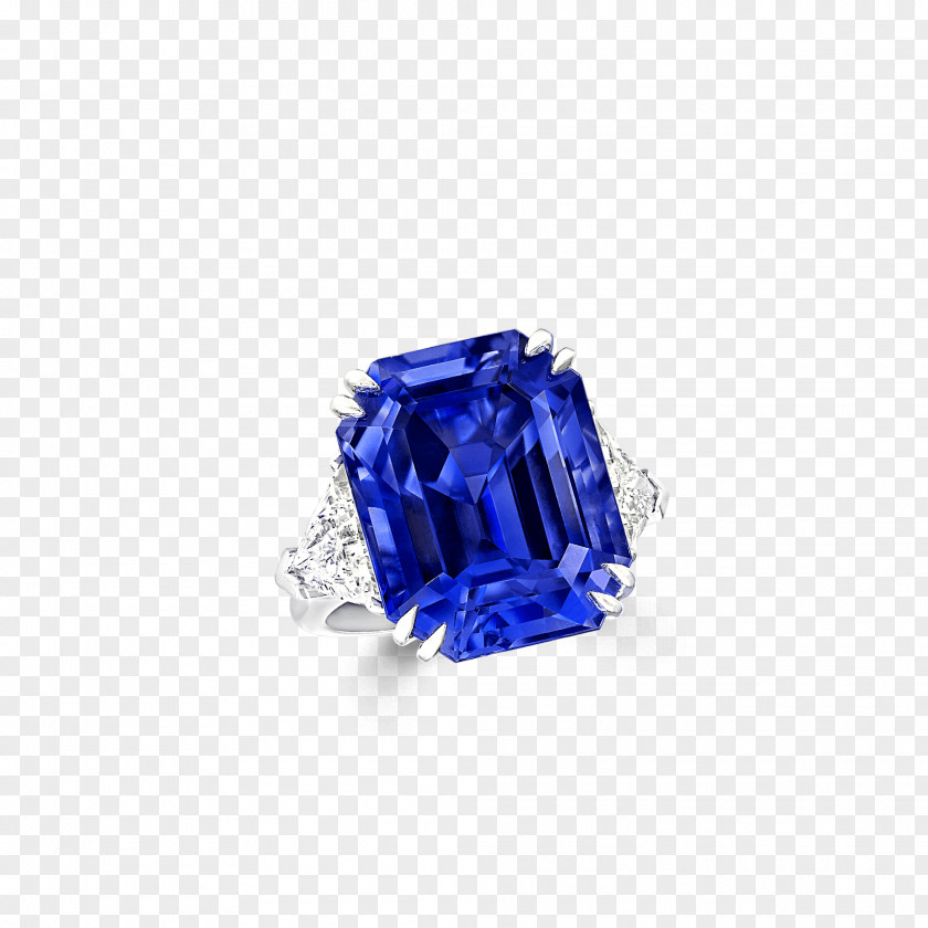 Sapphire Diamond PNG