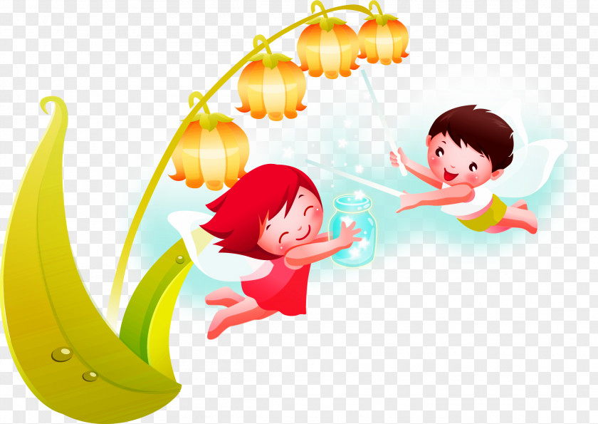 Vector Material Children Child Cartoon Illustration PNG