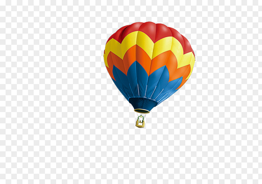 Hot Air Balloon Advertising Icon PNG