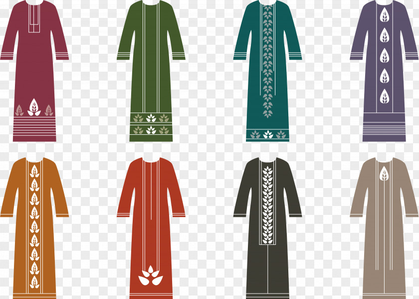 Islamic Style Dress Poster Muslim Abaya Islam PNG