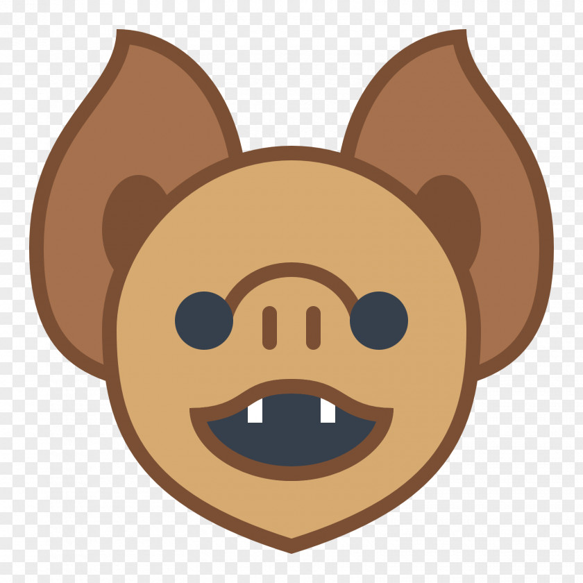 Nose Bat Face Clip Art PNG