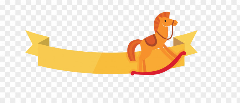 Rocking Horse Illustration PNG