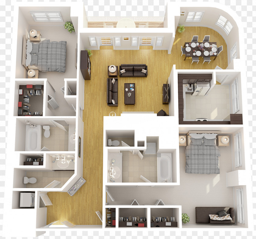 Apartment Floor Plan 2401 Pennsylvania Avenue Residences House PNG