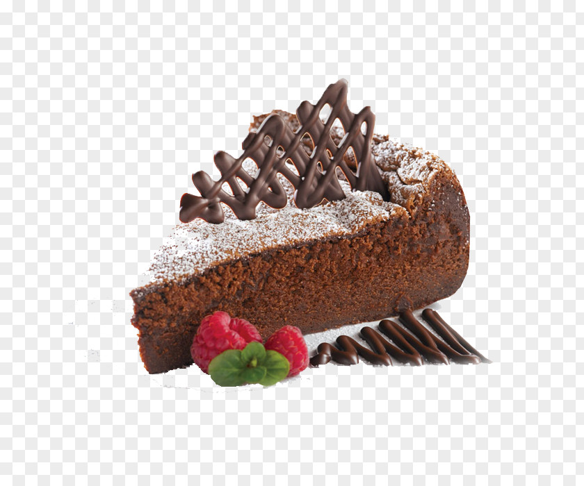 Chocolate Cake Molten Butter Flourless Cream PNG