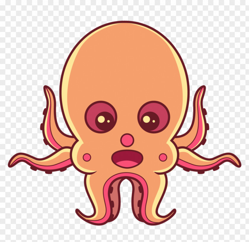 Nose Octopus Cephalopod Clip Art PNG