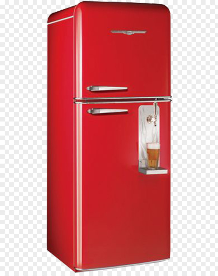 Rectangle Refrigerator Home Appliance KitchenAid Congelador Smeg PNG