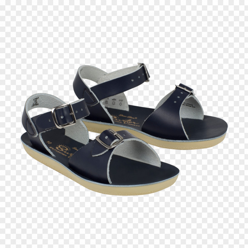 Sandals Saltwater Shoe Footwear Navy Blue PNG