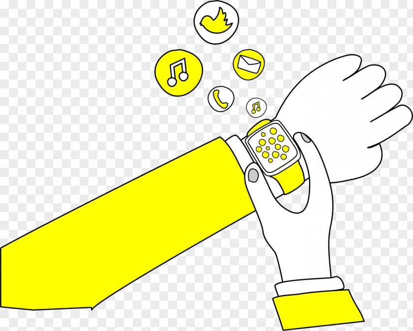 Applewatch Line Finger Clip Art PNG