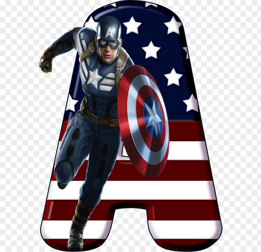 Captain America Black Widow Alphabet Iron Man Letter PNG