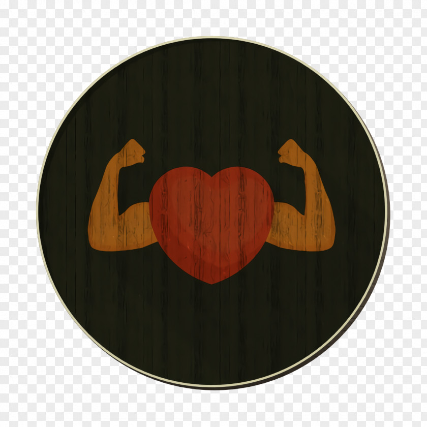 Heart Icon Strong Health And Fitness PNG