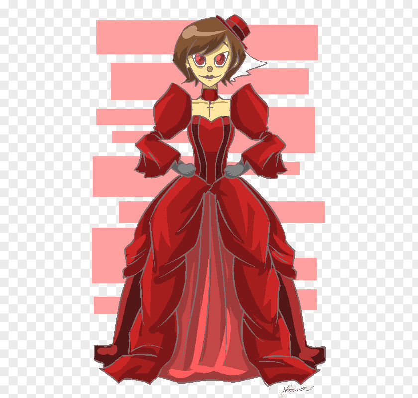 Mothy Costume Design Cartoon Gown PNG