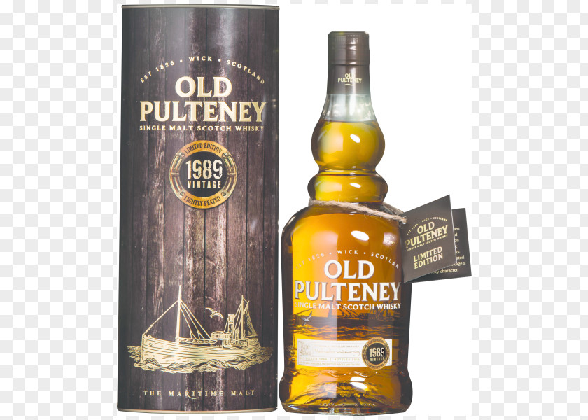 Old Pulteney Distillery Single Malt Whisky Whiskey Scotch Distilled Beverage PNG