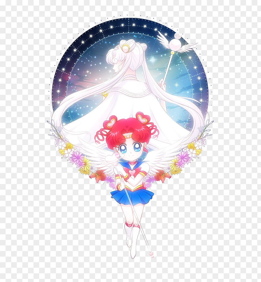 Sailor Moon Chibiusa Pluto Saturn Venus PNG