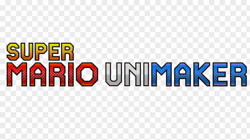 Super Mario UniMarker Maker Bros. Logo Run PNG