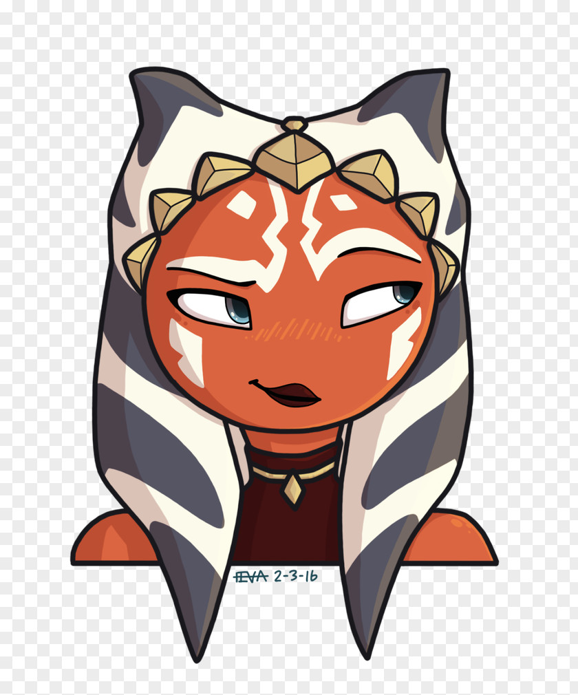 Ahsoka Watercolor Illustration Clip Art Product Character Fiction PNG