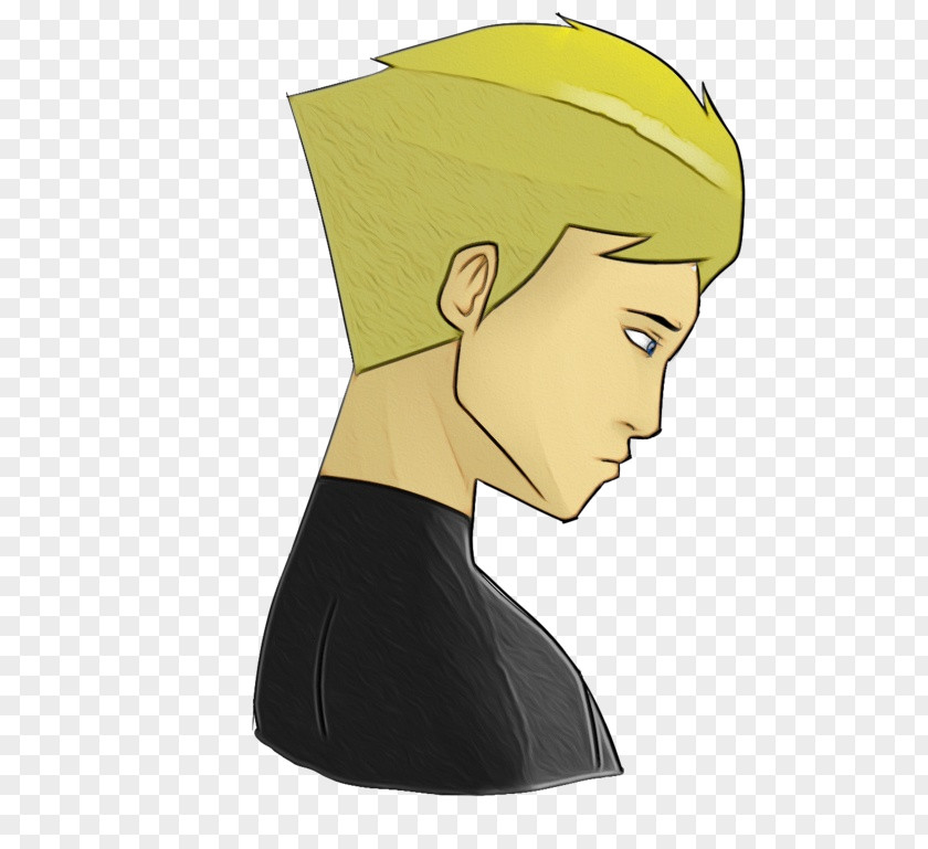 Cap Fictional Character Watercolor Drawing PNG