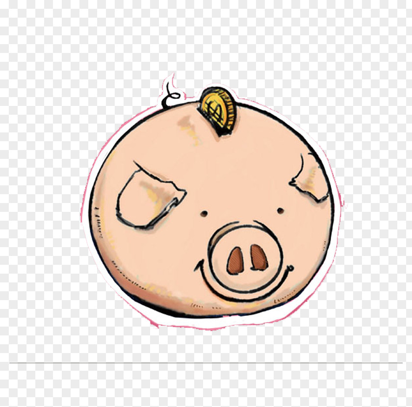 Cartoon Piggy Bank Animation PNG