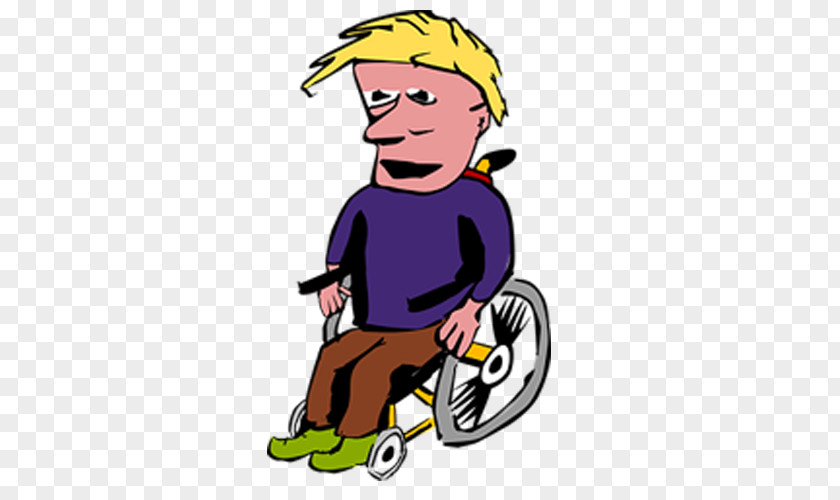 Disabled People In A Wheelchair Disability Man Clip Art PNG