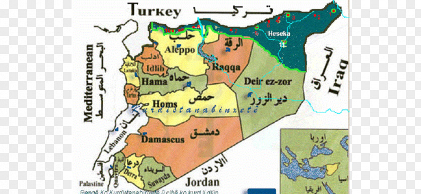 Map Raqqa Governorate Kurdistan Al-Hasakah Turkey PNG