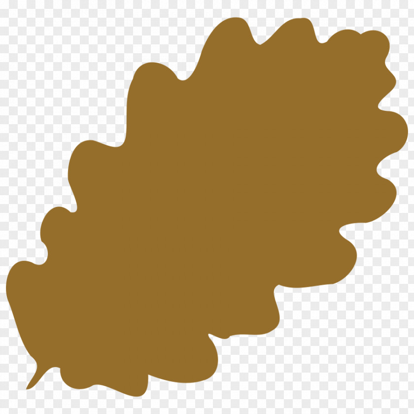 Oak Leaf Vector Brown Clip Art PNG